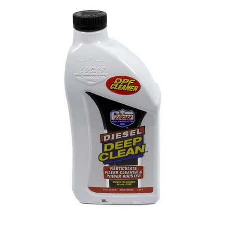 Lucas Oil Diesel Deep Clean LUC10873 Fuel Automotive Additive Bottle, 64 oz