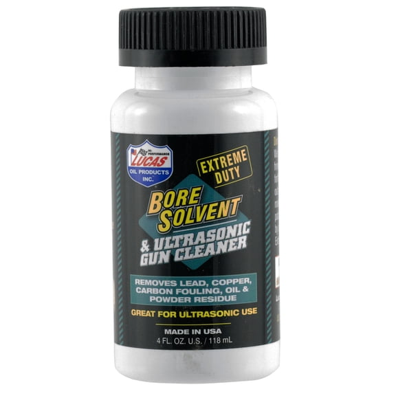 Lucas Oil Extreme Duty Bore Solvent Ultra Sonic Gun Cleaner, 4 fl oz