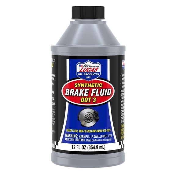 Lucas Oil Genuine OEM DOT 3 Brake Fluid 1.2 lbs