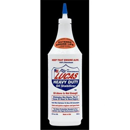 Lucas Oil Heavy Duty 10001 Oil Stabilizer Automotive Additive, 1 Quart