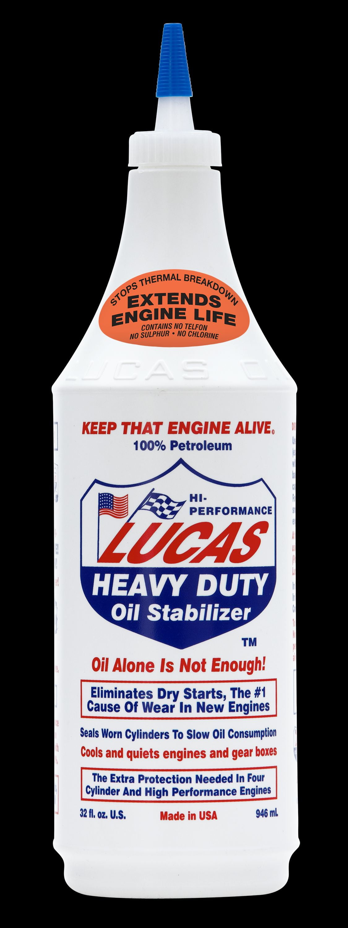 Lucas Oil Heavy Duty Oil Stabilizer 32 Ounce Quart 2 Pounds