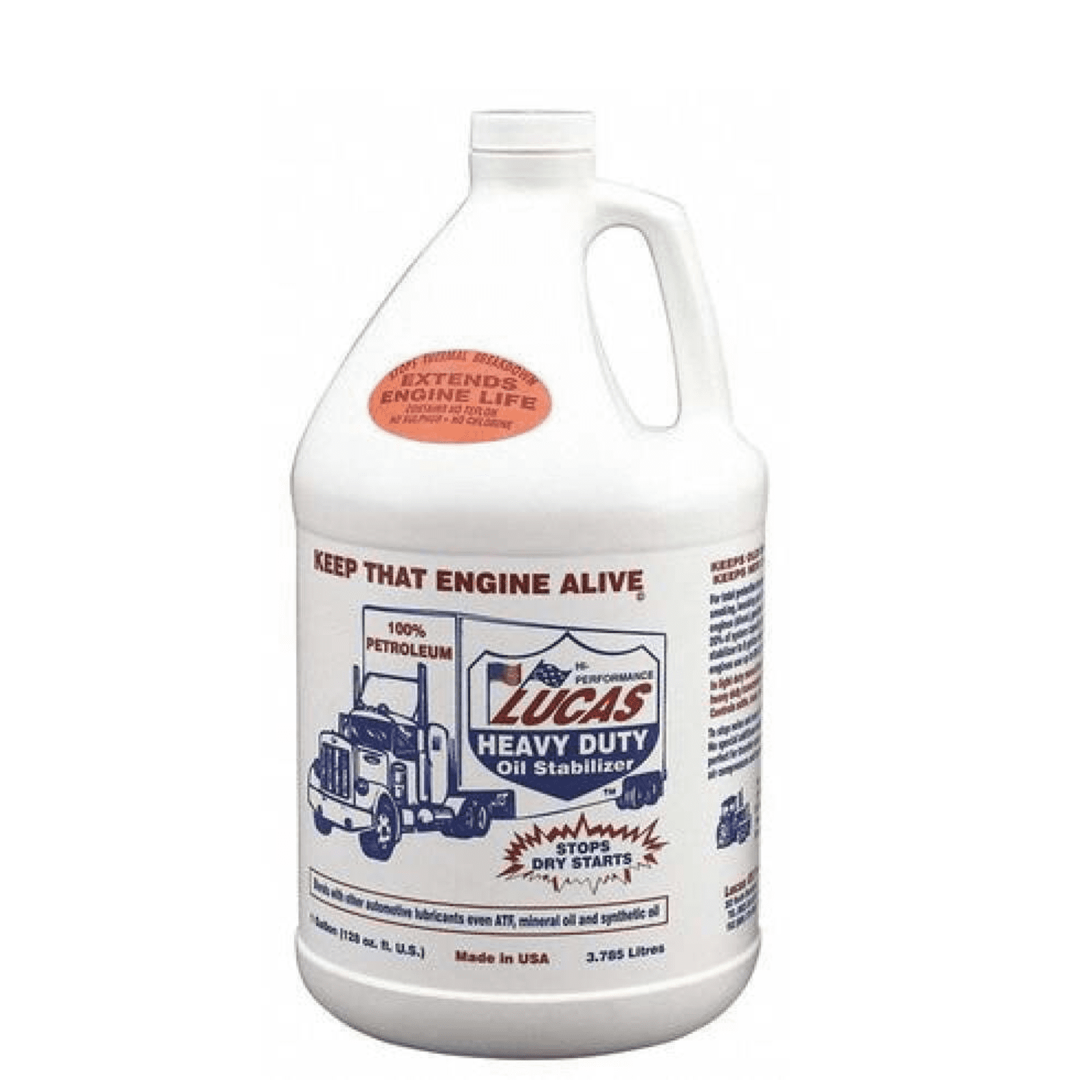Lucas Oil Heavy Duty Oil Stabilizer One Gallon Jug Automotive Additive