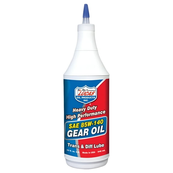 Lucas Oil Heavy Duty SAE 85W-140 Gear Oil, 1 qt
