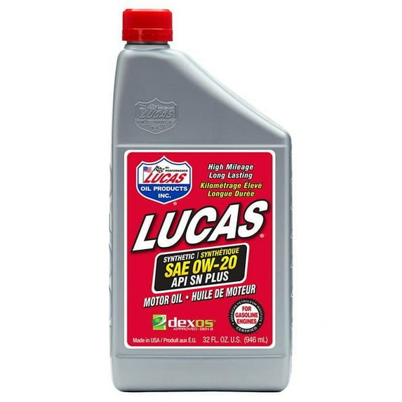 Lucas Oil L44-11183 SAE 0W-16 Full Synthetic Motor Oil, 5 gal