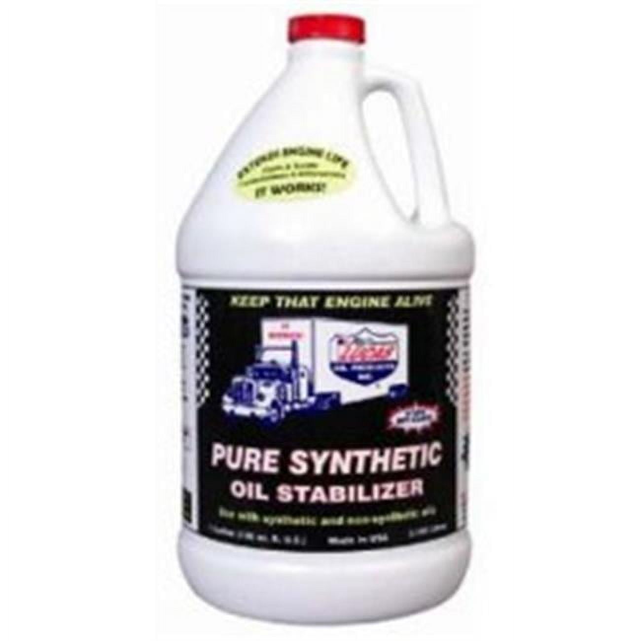 Lucas Oil LUC10131 1 gal Engine Oil Additives, Synthetic Oil Stabilizer