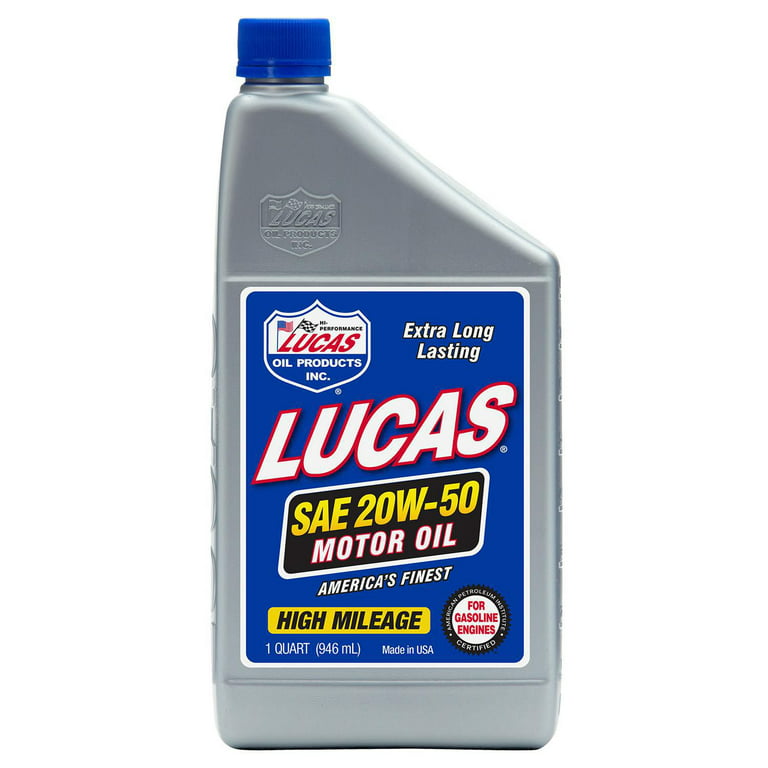 Lucas SAE 20W-50 Racing Engine Oil