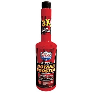 Lucas Oil Octane Booster, 12 Btls/15 oz, Fuel Gasoline Power Motor ...