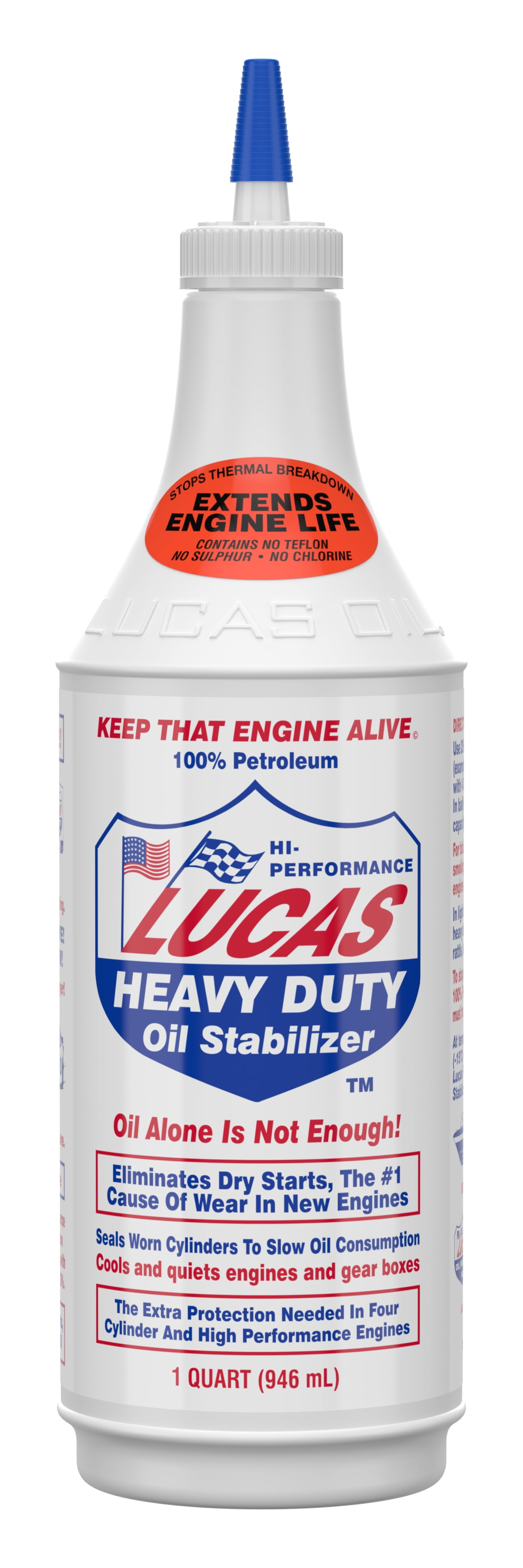 Lucas Oil Products 10001 Heavy Duty Oil Stabilizer 32 Ounce Quart