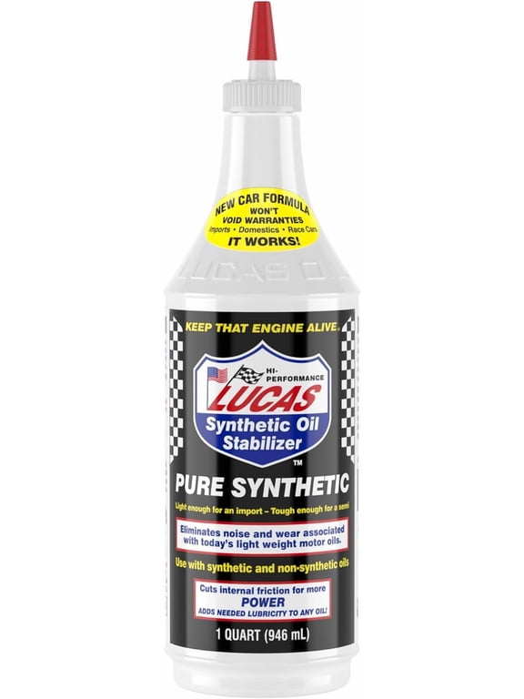 Lucas 10130 Synthetic Oil Stabilizer 32 Ounce for Motor Vehicles