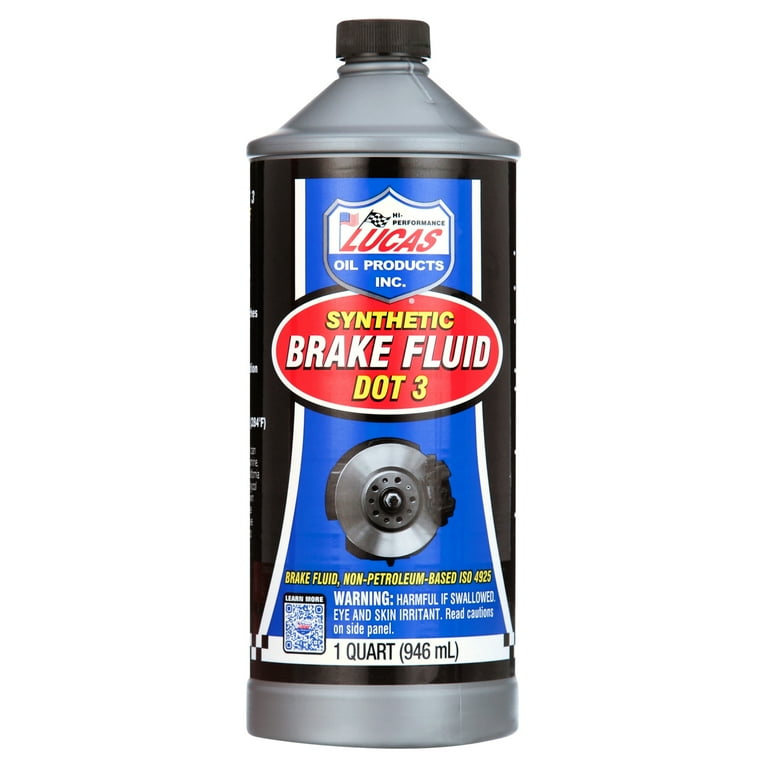 Lucas Synthetic Brake Fluid DOT 3 Lucas Synthetic Brake Fluid DOT 3
