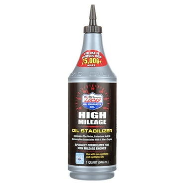 Lucas Oil Products High Mileage Oil Stablizer (1 qt.)