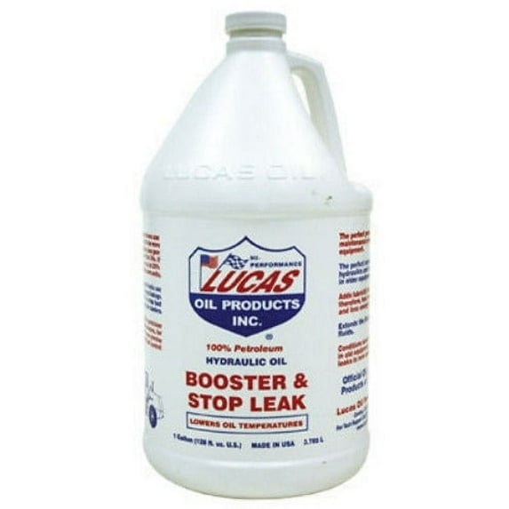 Lucas Oil Products LUC10018 1 Gallon Hydraulic Oil Booster & Stop Leak - Quantity of 2