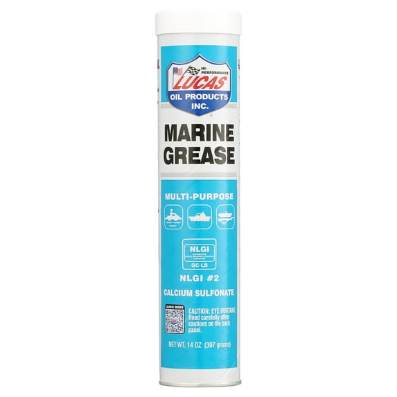 Lucas Oil Products Marine Grease 14 Ounce Tube 9.31" Height 1 Pound