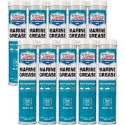 Lucas Oil Products Marine Grease 14 Ounce Tube 9.31" Height, Pack of 10