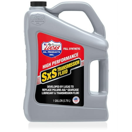Lucas Oil SXS UTV Synthetic Transmission Oil Gallon 11217
