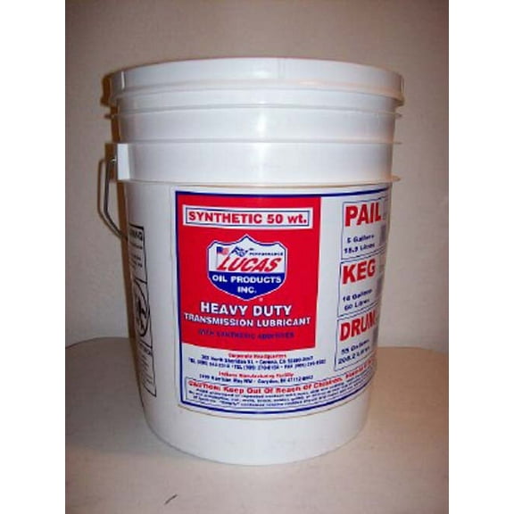 Lucas Oil Synthetic 50 Wt. Gear Oil, 1 qt
