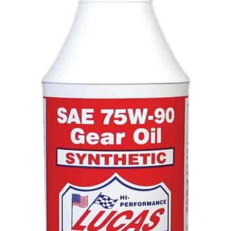 Lucas Oil Synthetic SAE 75W-90 Gear Oil, 1 qt