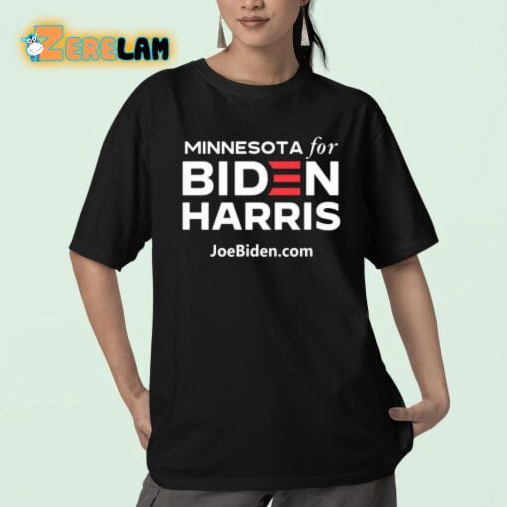 Lucas Sanders Minnesota For Biden Harris Shirt