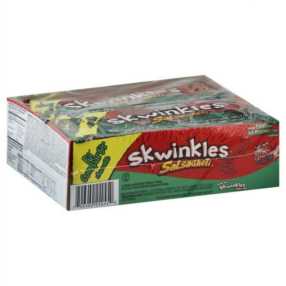 Lucas Skwinkles Salsagheti Candy Strips, 6 Count
