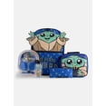 thumbnail image 1 of Star Wars Mandalorian 17" Boys Backpack Set with Lunch Box, Headphones, Water Bottle, Pencil Pouch and Keychain, 6-Piece, Blue, 1 of 6