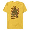 thumbnail image 1 of Lucasfilm Indiana Jones Flaming Snake Logo - Short Sleeve Blended T-Shirt for Adults - Customized-Yellow, 1 of 5