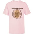 thumbnail image 1 of Lucasfilm Indiana Jones Golden Skull Logo - Short Sleeve T-Shirt for Kids - Customized-Soft Pink, 1 of 5