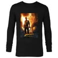 thumbnail image 1 of Lucasfilm Indiana Jones Kingdom of the Crystal Skull Poster - Long Sleeve T-Shirt for Men - Customized-Black, 1 of 5