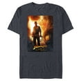 thumbnail image 1 of Lucasfilm Indiana Jones Kingdom of the Crystal Skull Poster - Short Sleeve Blended T-Shirt for Adults - Customized-Navy Heather, 1 of 5