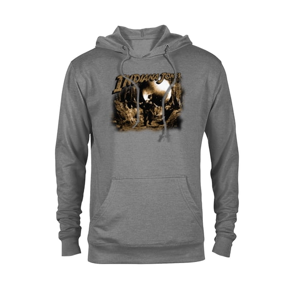 Lucasfilm Indiana Jones Raiders of the Lost Ark Boulder Run - Pullover Hoodie for Adults - Customized-Athletic Heather