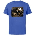 thumbnail image 1 of Lucasfilm Indiana Jones Raiders of the Lost Ark Boulder Run - Short Sleeve Cotton T-Shirt for Adults - Customized-Royal Heather, 1 of 5