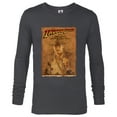 thumbnail image 1 of Lucasfilm Indiana Jones Raiders of the Lost Ark Poster Art - Long Sleeve T-Shirt for Men - Customized-Charcoal Heather, 1 of 5