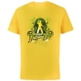 thumbnail image 1 of Lucasfilm Indiana Jones Snakes and Skulls Adventure Vintage - Short Sleeve Cotton T-Shirt for Adults - Customized-Yellow, 1 of 5