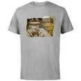 thumbnail image 1 of Lucasfilm Indiana Jones Vintage Map and Skull - Short Sleeve Cotton T-Shirt for Adults - Customized-Athletic Heather, 1 of 5