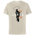 thumbnail image 1 of Lucasfilm Indiana Jones and the Dial of Destiny ’35 – ‘69 - Short Sleeve Cotton T-Shirt for Adults - Customized-Natural, 1 of 5