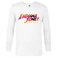 thumbnail image 1 of Lucasfilm Indiana Jones and the Dial of Destiny ‘60s Logo - Long Sleeve T-Shirt for Men - Customized-White, 1 of 5