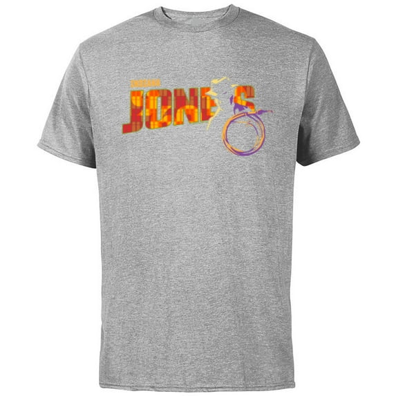 Lucasfilm Indiana Jones and the Dial of Destiny ‘60s Name - Short Sleeve Cotton T-Shirt for Adults - Customized-Athletic Heather