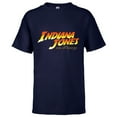 thumbnail image 1 of Lucasfilm Indiana Jones and the Dial of Destiny Movie Logo - Short Sleeve T-Shirt for Kids - Customized-Athletic Navy, 1 of 5