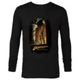 thumbnail image 1 of Lucasfilm Indiana Jones and the Temple of Doom Poster Art - Long Sleeve T-Shirt for Men - Customized-Black, 1 of 5