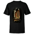 thumbnail image 1 of Lucasfilm Indiana Jones and the Temple of Doom Poster Art - Short Sleeve T-Shirt for Kids - Customized-Black, 1 of 5