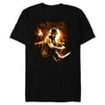 thumbnail image 1 of Lucasfilm Indiana Jones and the Temple of Doom with Whip - Short Sleeve Blended T-Shirt for Adults - Customized-Black, 1 of 5