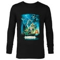 thumbnail image 1 of Lucasfilm Willow Illustrated Blue Movie Poster - Long Sleeve T-Shirt for Men - Customized-Black, 1 of 5
