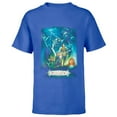 thumbnail image 1 of Lucasfilm Willow Illustrated Blue Movie Poster - Short Sleeve T-Shirt for Kids - Customized-Royal, 1 of 5