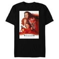 thumbnail image 1 of Lucasfilm Willow Illustrated Red Movie Poster - Short Sleeve Blended T-Shirt for Adults - Customized-Black, 1 of 5