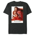 thumbnail image 1 of Lucasfilm Willow Illustrated Red Movie Poster - Short Sleeve Blended T-Shirt for Adults - Customized-Dark Heather, 1 of 5