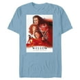 thumbnail image 1 of Lucasfilm Willow Illustrated Red Movie Poster - Short Sleeve Blended T-Shirt for Adults - Customized-Ocean Blue, 1 of 5