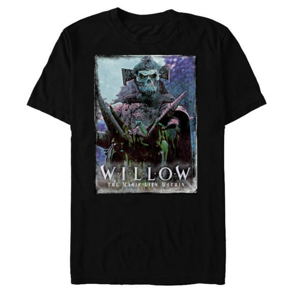 Lucasfilm Willow Movie General Kael Rides - Short Sleeve Blended T-Shirt for Adults - Customized-Black