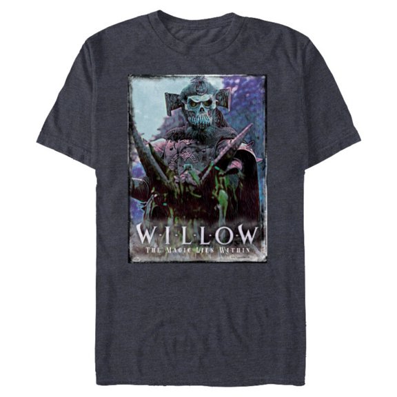 Lucasfilm Willow Movie General Kael Rides - Short Sleeve Blended T-Shirt for Adults - Customized-Navy Heather