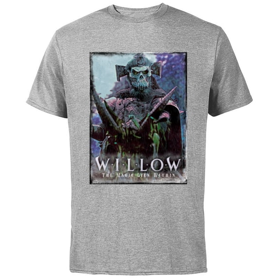 Lucasfilm Willow Movie General Kael Rides - Short Sleeve Cotton T-Shirt for Adults - Customized-Athletic Heather
