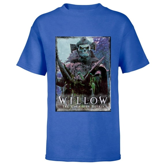 Lucasfilm Willow Movie General Kael Rides - Short Sleeve T-Shirt for Kids - Customized-Royal