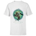 thumbnail image 1 of Lucasfilm Willow Movie General Kael on Horse Illustrated - Short Sleeve T-Shirt for Kids - Customized-White, 1 of 5